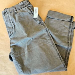 NWT Old Navy Easy Chino Gray